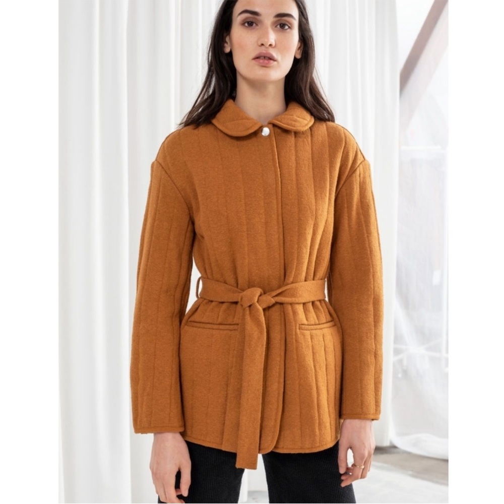 & OTHER STORIES
Quilted Belted Jacket